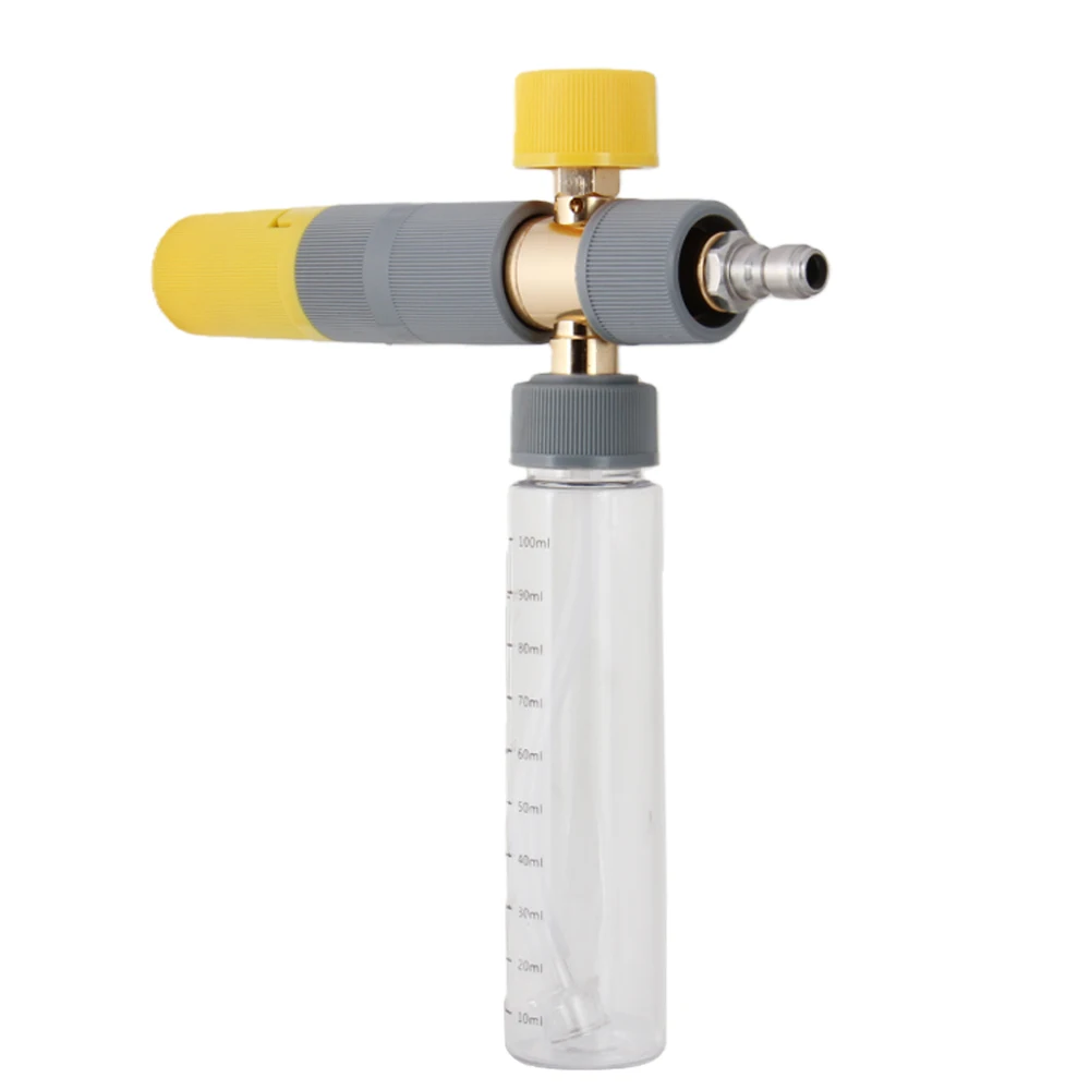 

100ml Car Wash Foam Lance with 1/4" Quick Connector, Professional Foam Sprayer for Sedan & SUV High Pressure Washer Maintenance