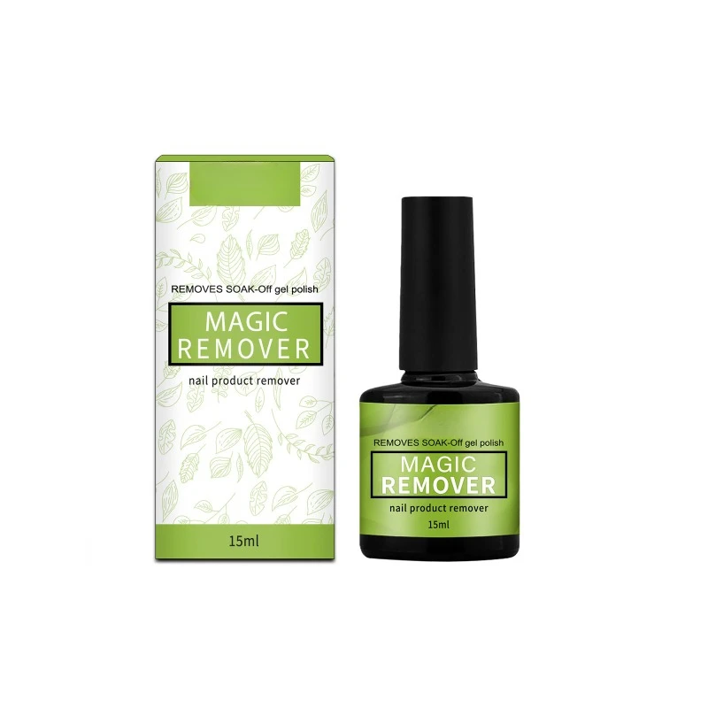 Removedor rápido de esmalte en Gel UV, limpiador de uñas semipermanente, 15ML