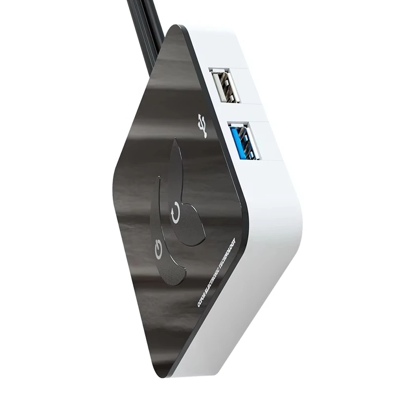 Desktop Computer Power Switch USB3.0/2.0 5Gbps PC External Start High-Speed Transmission Desktop Chassis Accessories