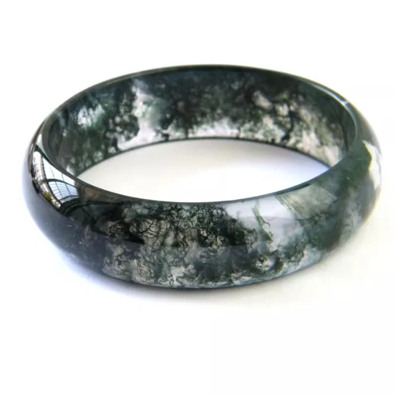 Aquatic Moss Agate Bracelet Fashion Single Item Jewelry