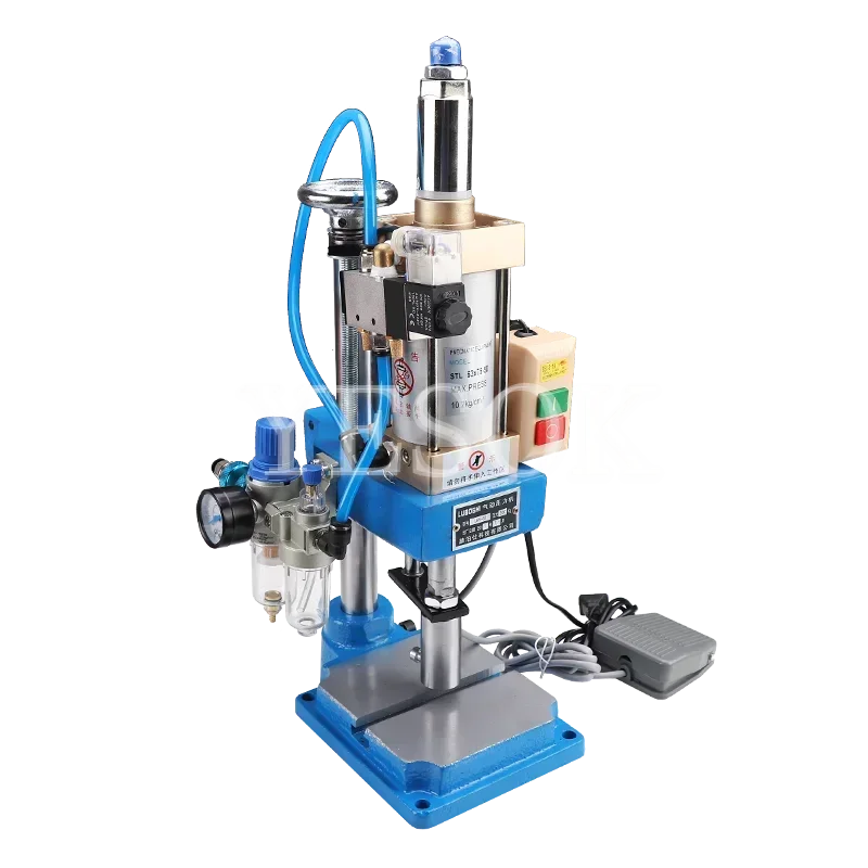 Type 63 Pneumatic Stamping Machine/Desktop Single Column Press Small Pressing Machine Fully Automatic Add Pressure Equipment