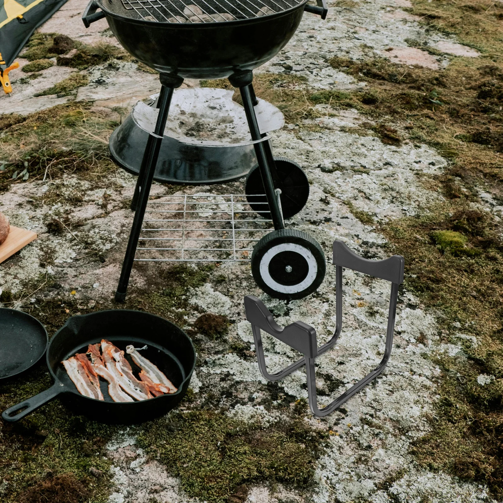 

Outdoor Detachable Foldable Water Barrel Rack Stand Water Jug Holder Gallon Bottle Dispenser Storage Bucket with Lid and Handle