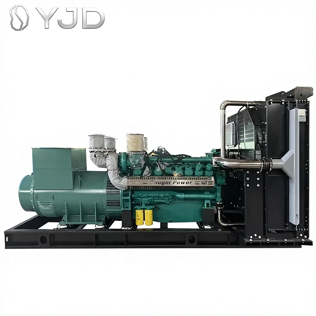 

HM 900kW Three-Phase Diesel Generator Set 380V 50Hz Low Noise Auto Start Super Silent Open Frame ATS 1800 RPM 85% Efficiency