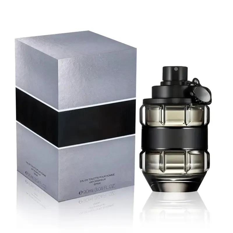 عطر باشن بومب الجديد للرجال، عطر يدوم طويلاً، 3.06 أونصة/90 مل، بخاخ عطر محمول، هدية رائعة للعطلات