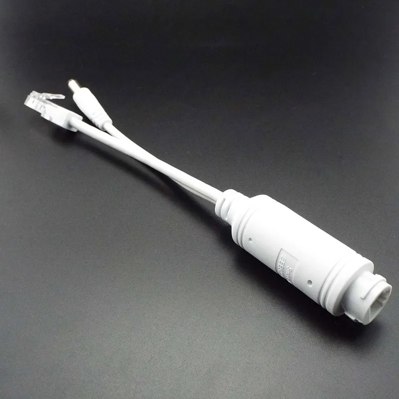 POE Splitter 48V to 12V Waterproof Adapter Cable Power Supply Module POE Injector for CCTV IP Camera B5