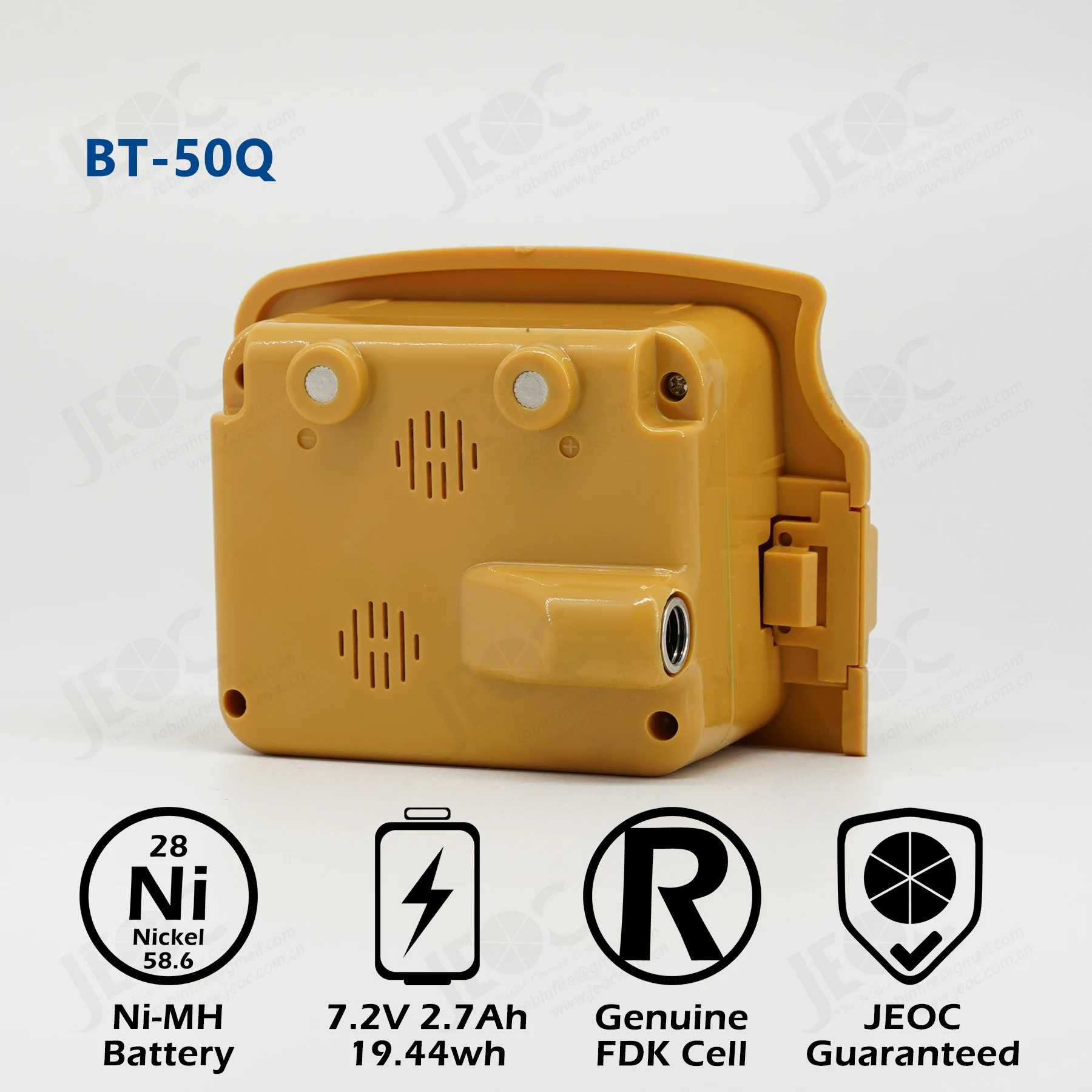 

JEOC Replacement Battery of Japanese BT-50Q, for GTS600 Series Total-station