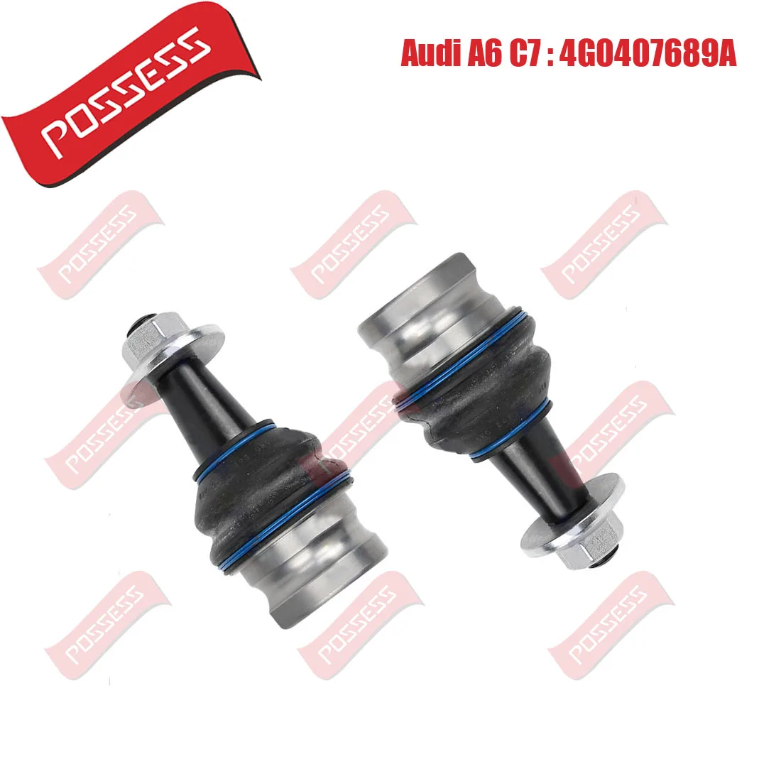 

Пара передних нижних рычагов управления подвеской, шаровой шарнир для Audi A4 8K2 8K5 8KH B8 A5 8F7 8TA A6 C7 4G0407689A L = R