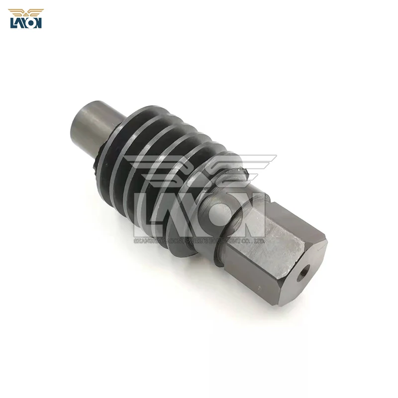 LAYON 2PCS Heidelberg CD102 Gear Worm 66.006.029 Cast Iron Drive Shaft Replacement for Offset Press Printing Machine Parts