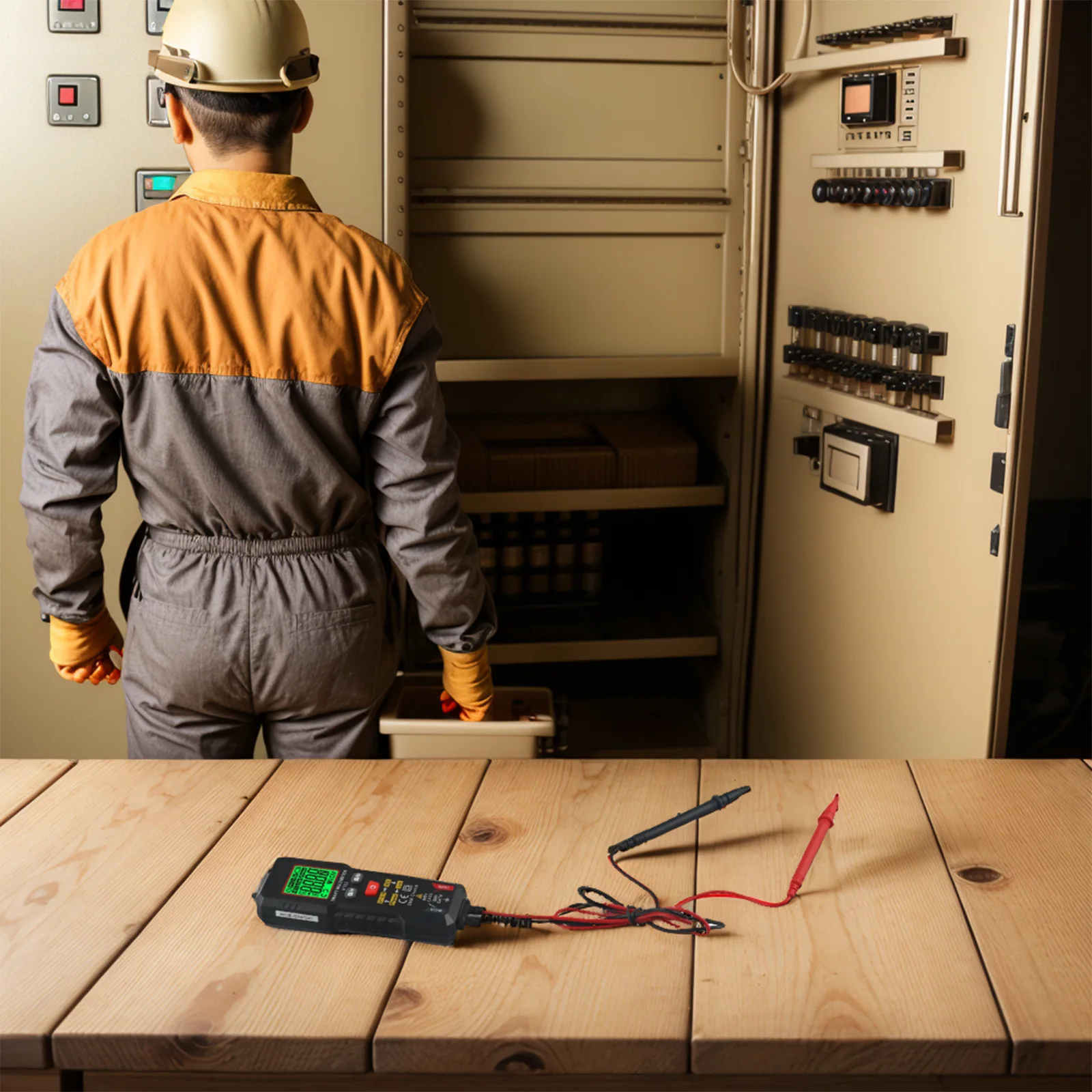 HT93 Multi-Function Digital Multimeter Handheld NCV DETECTION Smart Multimeter Instrument Detects A Weak Electric Field Signal