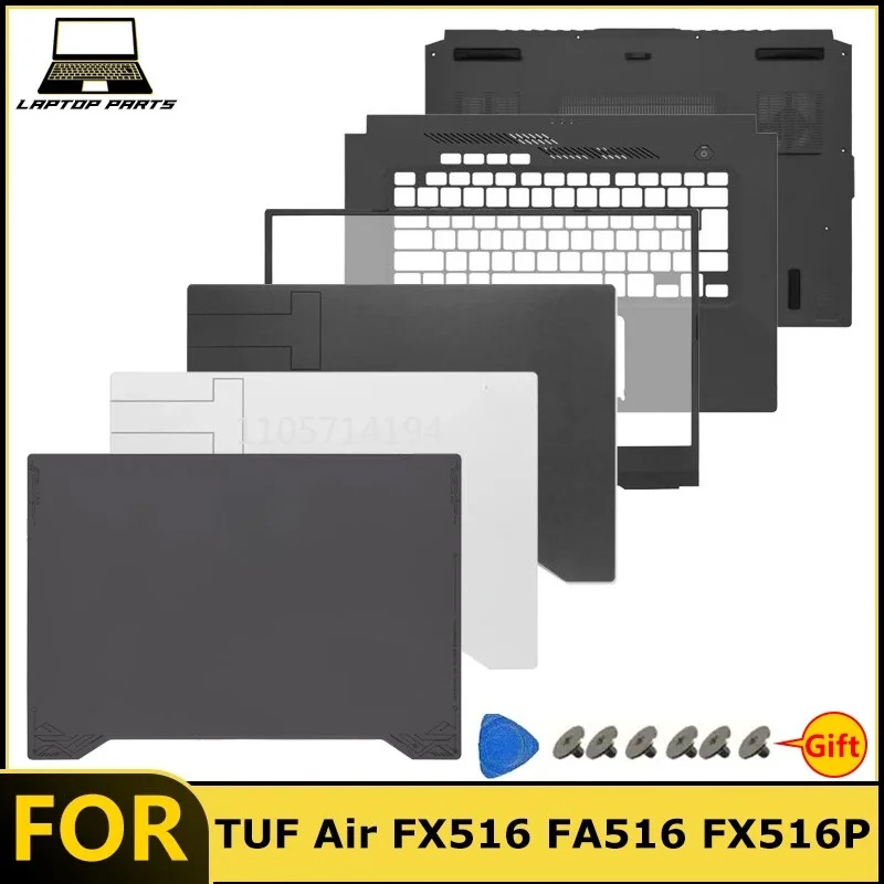 New For TUF Air FX516 FA516 FX516P LCD Back Cover Top Lid Front Bezel Upper/Palmrest Case Bottom Case New