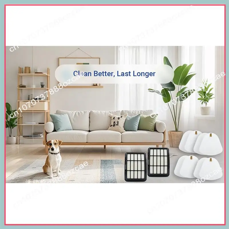 قطع غيار فرشاة قطنية لمرشح HEPA A26P لملحقات المكنسة الكهربائية Shark NV350/NV351 NV35