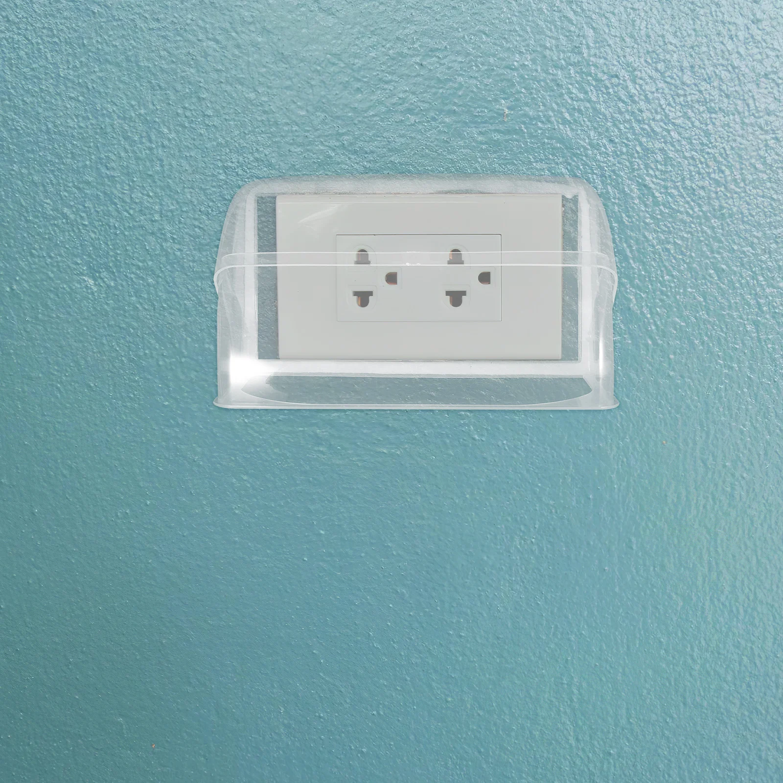 

Dual 86 Type Waterproof Socket Protection Cover Angled Waterproof Plug Protector Child Safety Outlet Cover for Bathroom Outdoor