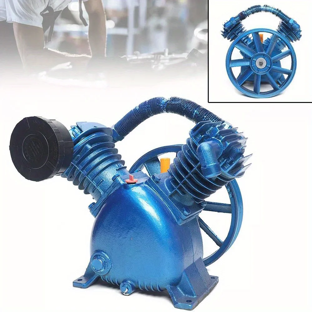 5.5HP 175PSI استبدال ضاغط الهواء رئيس مضخة المحرك مرحلة مزدوجة V نمط الولايات المتحدة