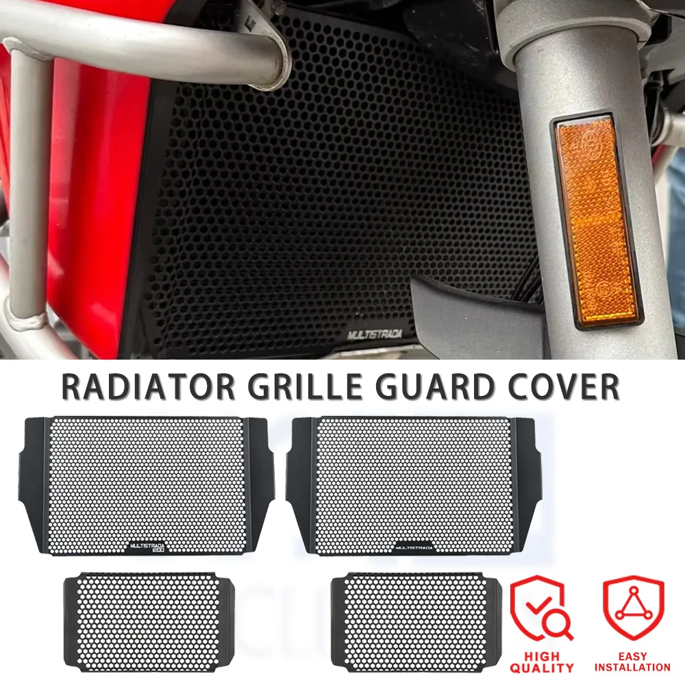 

Решетка радиатора мотоцикла, защита масляного радиатора для Ducati Multistrada 1200 S Touring MULTISTRADA 1200 2010-2013 2014