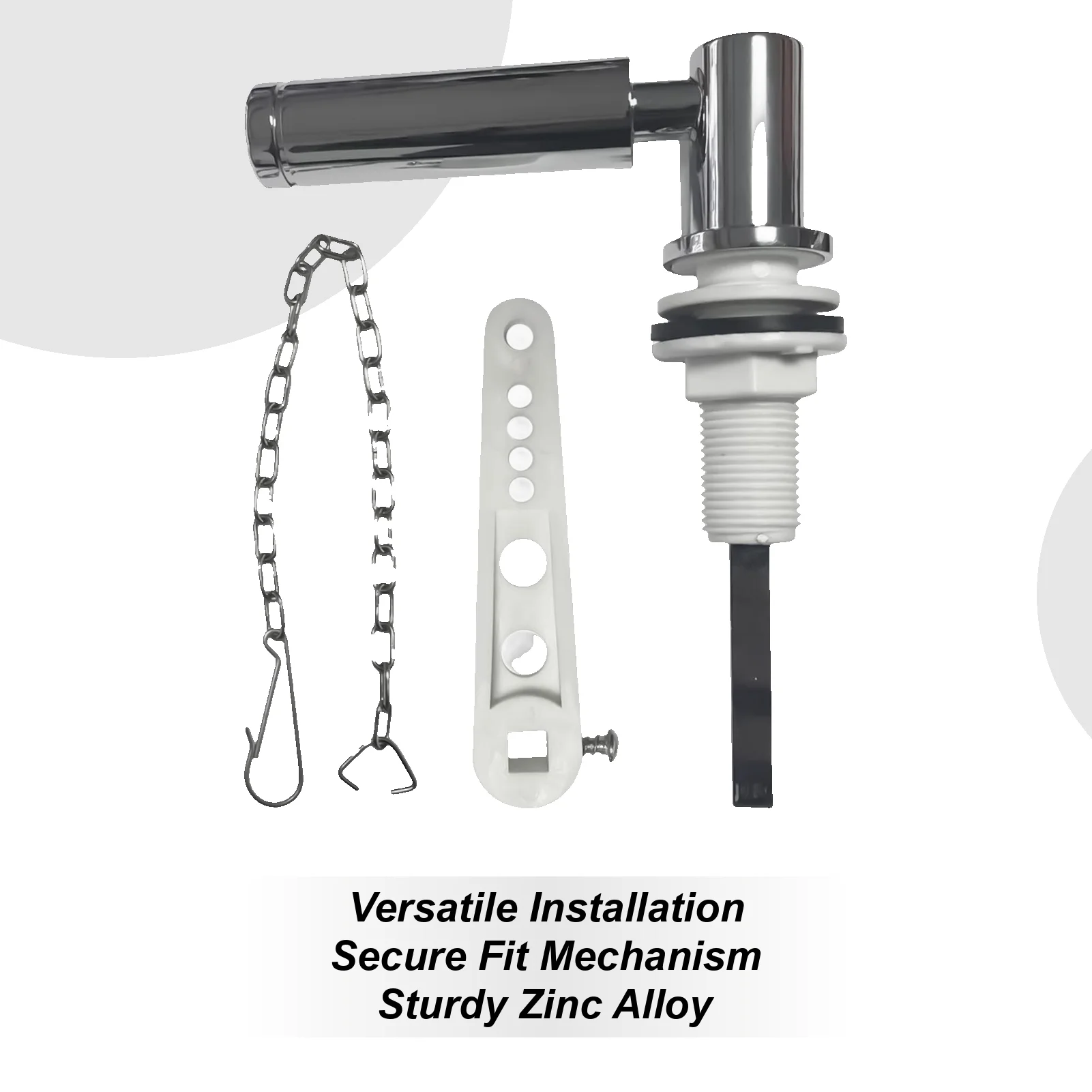 

Замена ручки унитаза с цепью, комплект для замены из цинкового сплава, рычаг ручки унитаза для лодки на колесах, морской жилой комерции