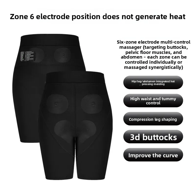 HOT SALE EMS Yogabroek Naadloze Heupliftende Vormende Yogabroek