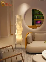 Wabi-sabi Akari Noguchi Yong Rice Paper Floor Lamp LED E27 Art Decorative Interior Lighting Living/Tea Room Study Sofas Bedroom