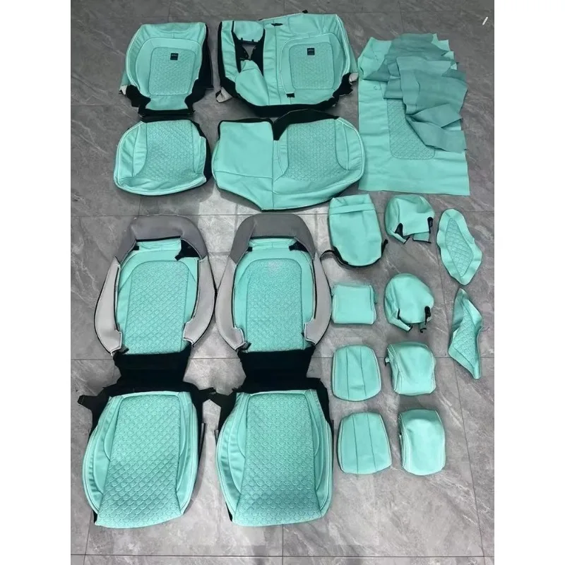 Custom Leather Seat Cover Interior Kit Full Cover and Half Cover for Mercedes G Wagon G Class