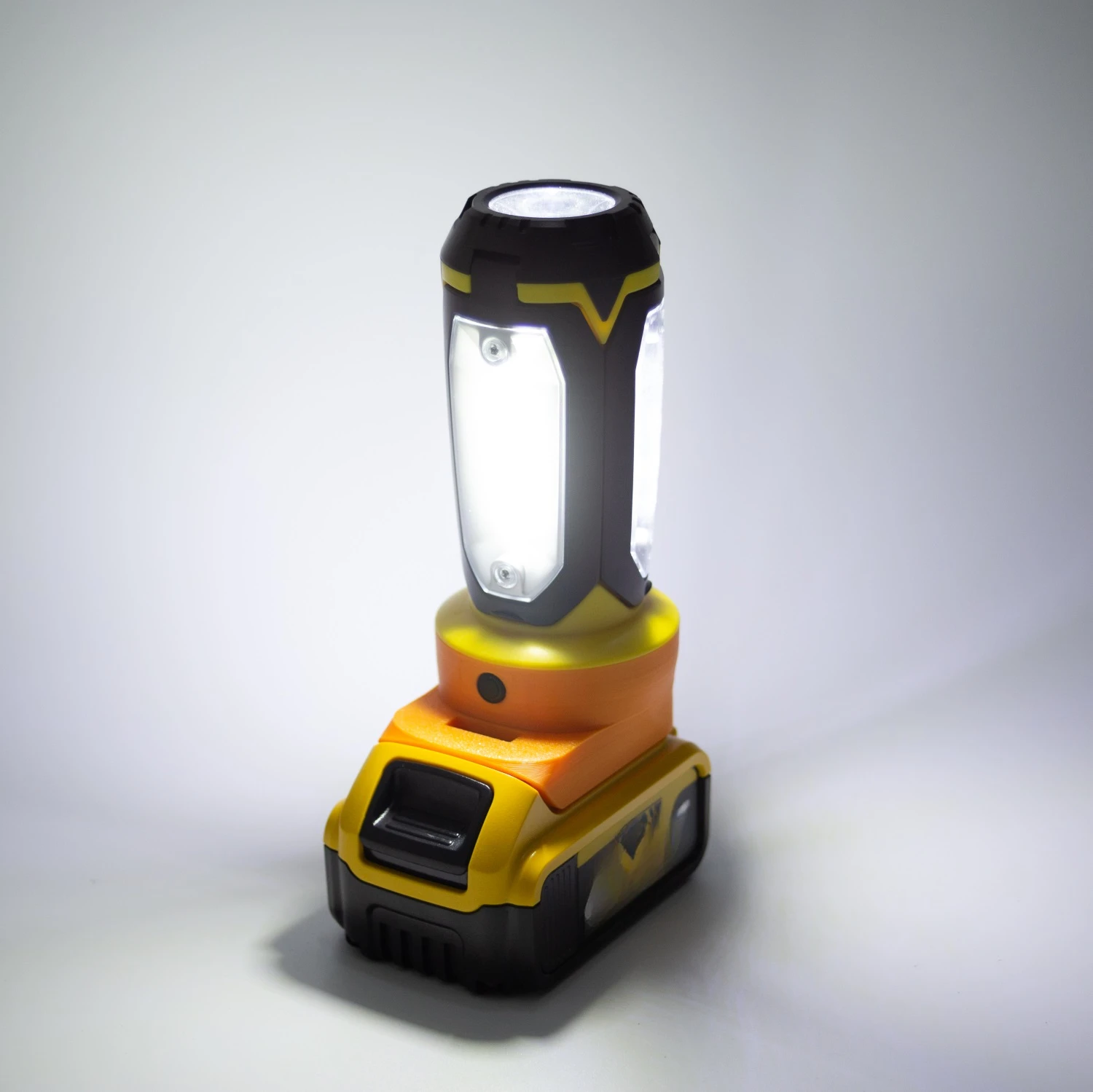 Campaign LED Light for Dewalt Battery Flashlig 18V Folding Strip Lamp LED Work Light Torch Flood Light Spotlight (No Battery)