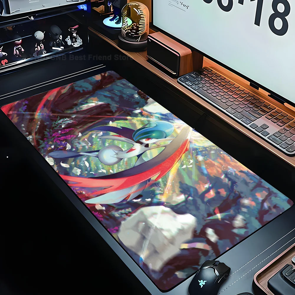 

Hot Anime P-Pokemon Elf Mouse Mat Desk Mat With Pad Gaming Accessories Prime Gaming XXL Keyboard Pad