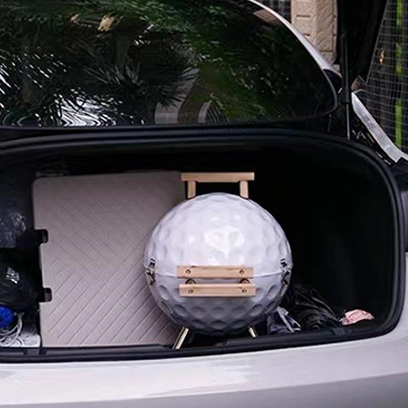 Balle de golf portable, barbecue domestique, microphone extérieur, alimentation directe, 14"