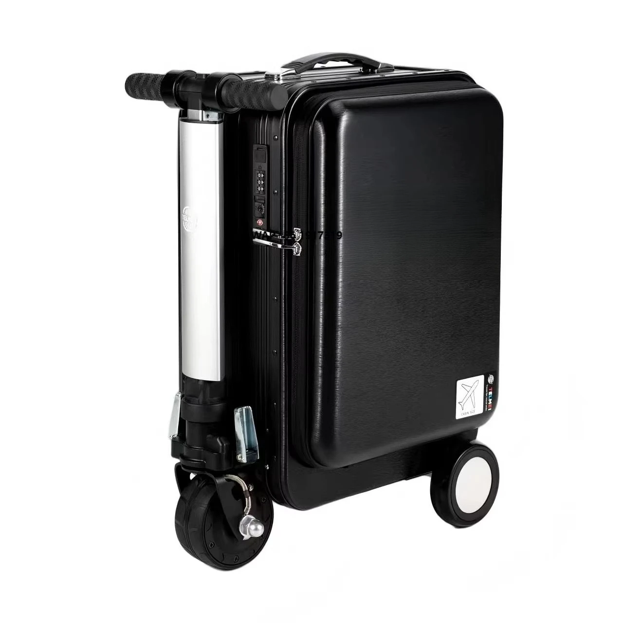 20 Inch Smart Luggage: Carry on + Rideable + USB Charging + TSA Lock Suitcase