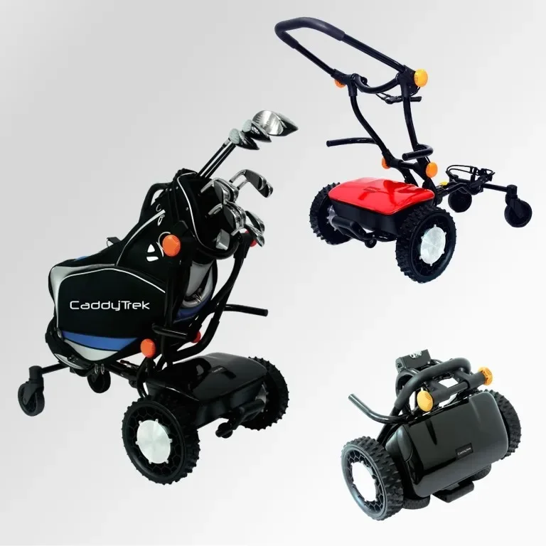 Electric Golf Cart Remote Control Foldable Auto Follow Golf Electric Trolley