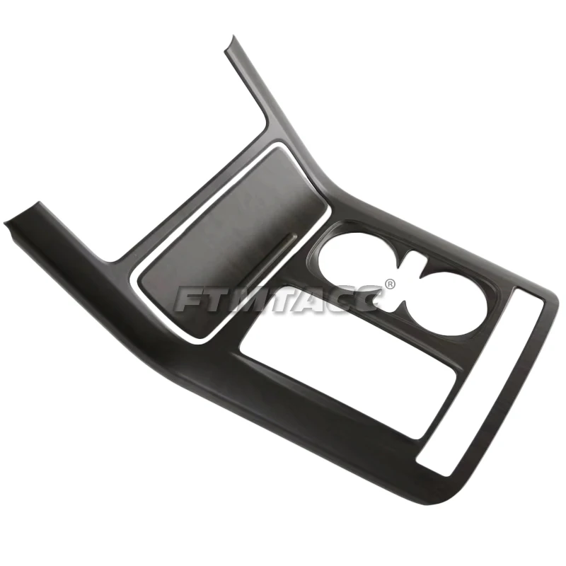 สำหรับ Kia Carnival KA4 2020 2021 2022 2023 ABS พีชไม้ที่นั่งด้านหลังคอนโซลผู้ถือแผงท่อเครื่องปรับอากาศ Outlet Cover trim