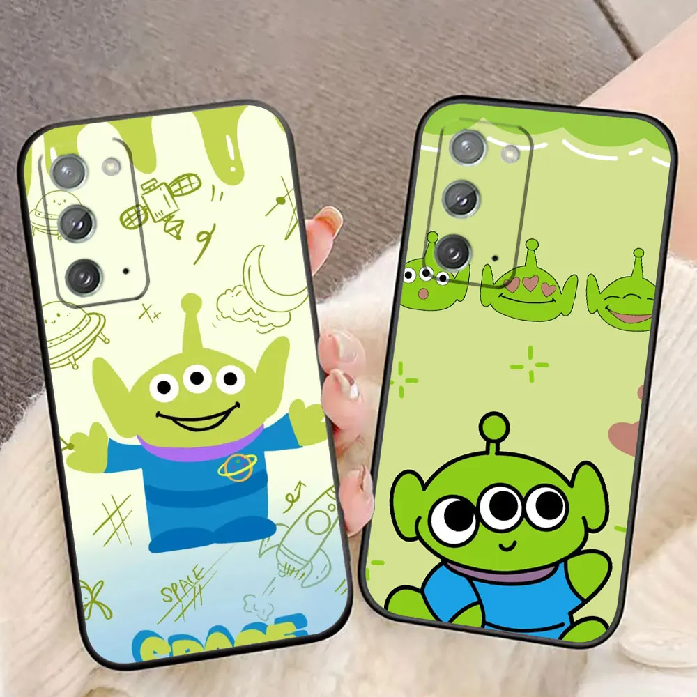 Toy Story Alien Phone Case For Samsung NOTE 8 9 10 20 Ultra Lite A02 A02S A03 A03S A04 A04E A05S A8 A9 A10 A10E A10S A11 Case