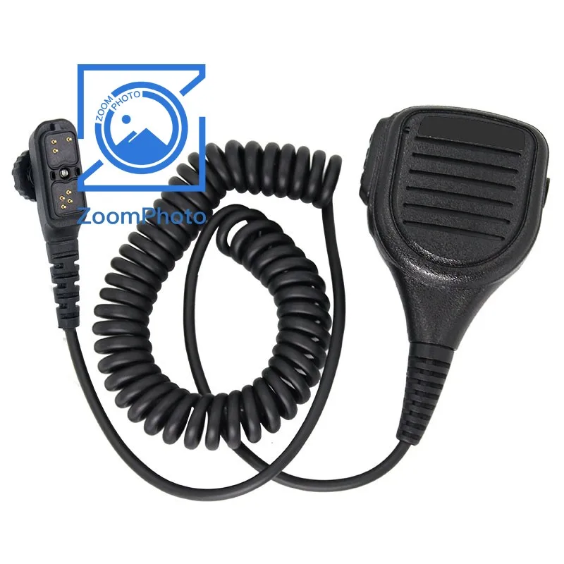 XIERDE Walkie Talkie Microphone Shoulder Mic Walkie Talkie Mic for Hytera PD700G/PD780G/PD980/PT785