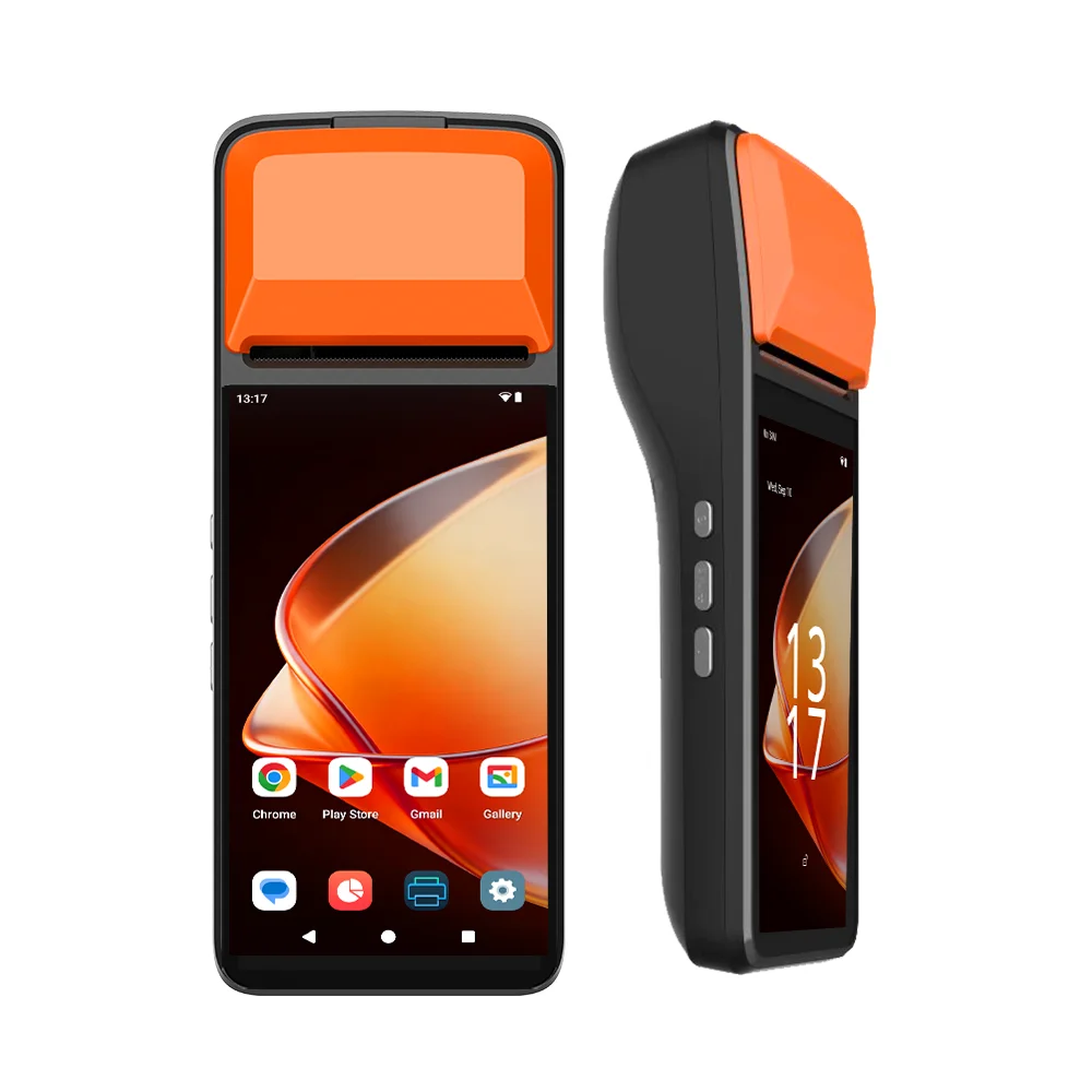 hit productR330S Android 13 2+16GB 4G WIFI Bluetooth USB Mobile POS Handheld Machine with Receipt Printer and GPS