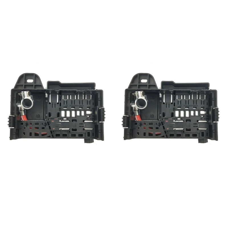 2X Car Circuit Fuse Relay Block Terminal Box Assembly 250A Battery Connector Tray For 2011-2015 Chevrolet Cruze 96889385