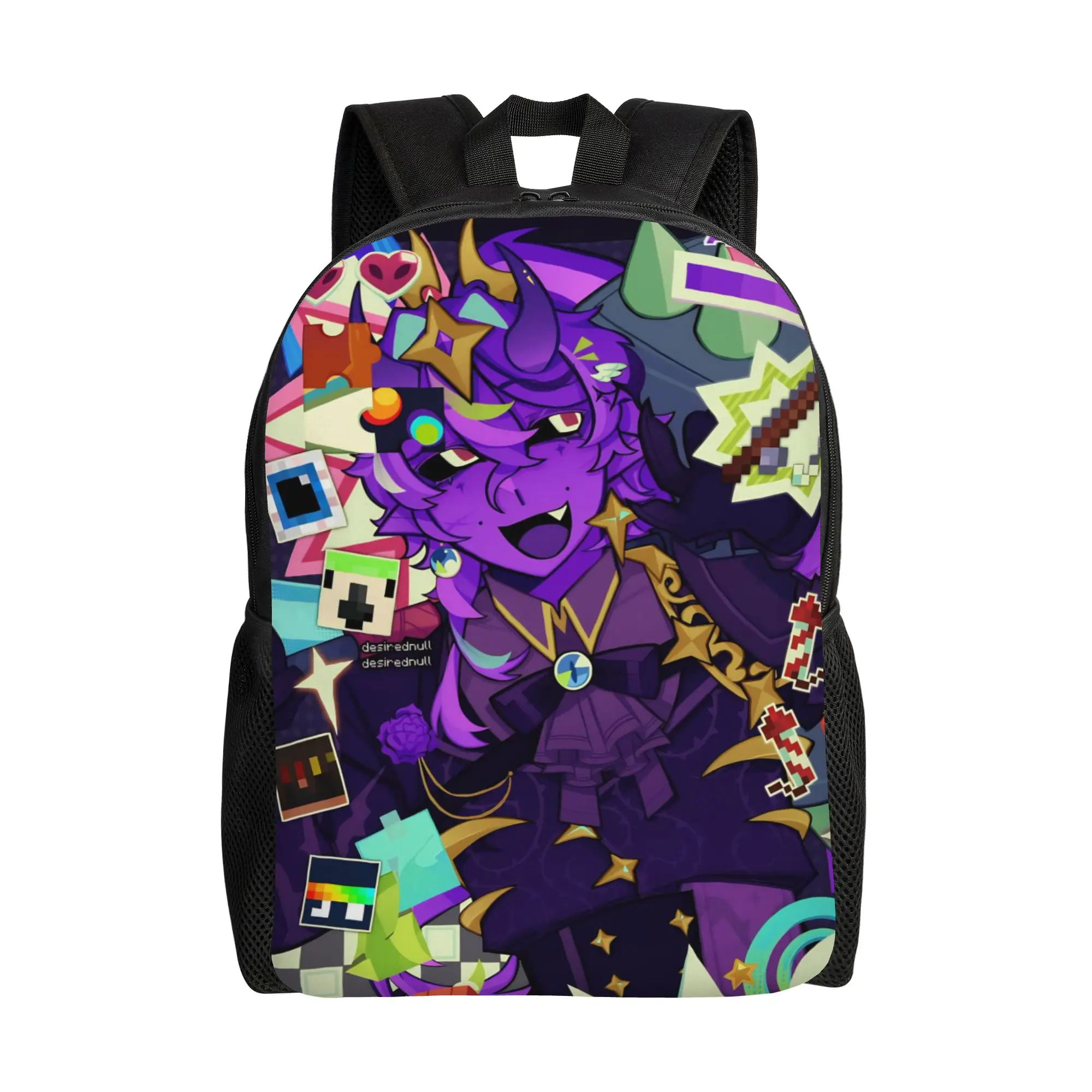 Wemmbu Eggchan Backpack for Men Women Teenage Student Business Daypack Unstable SMP Games Laptop Computer Canvas Bags Gift