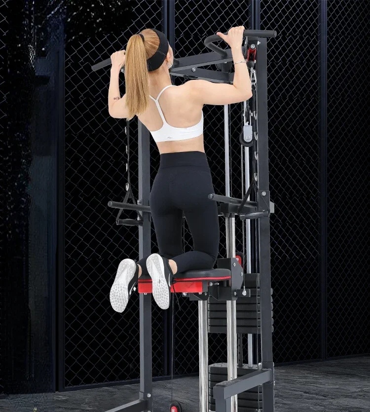 

Pull up device for household use, single and parallel bars, floor standing assistance, multifunctional comprehensive