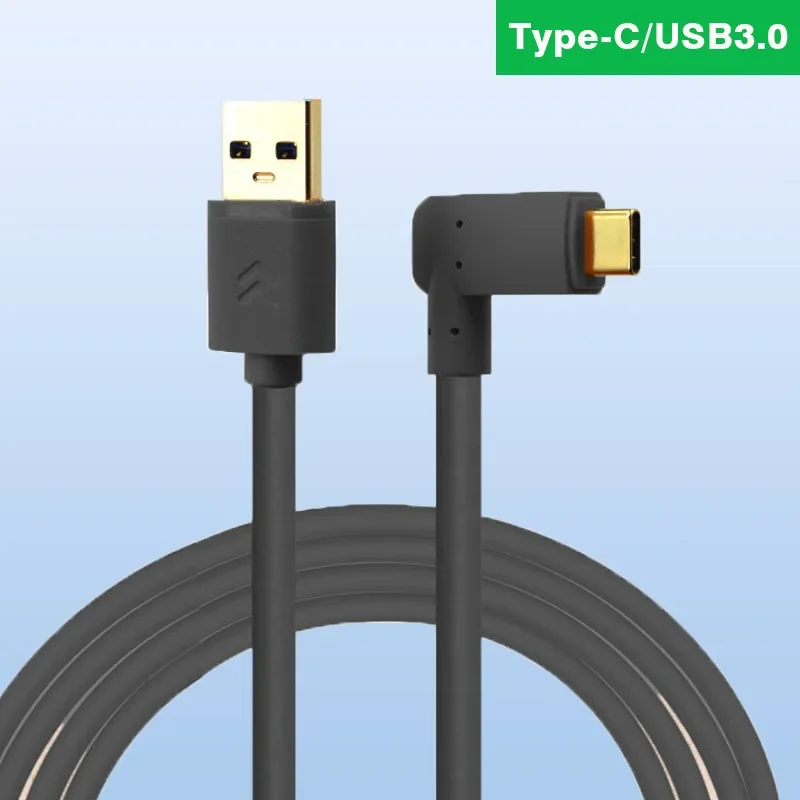 Локоть USB C Type-C к USB 3.0 кабель для камеры 3 м 5 м 8 м для Canon EOS R RP SONY A7m3 A7R4