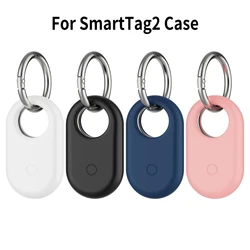 For Samsung Galaxy SmartTag 2 Locator Tracker Case Keychain Anti-Scratch Protective Skin Cover For Smart Tag Tracker Holder
