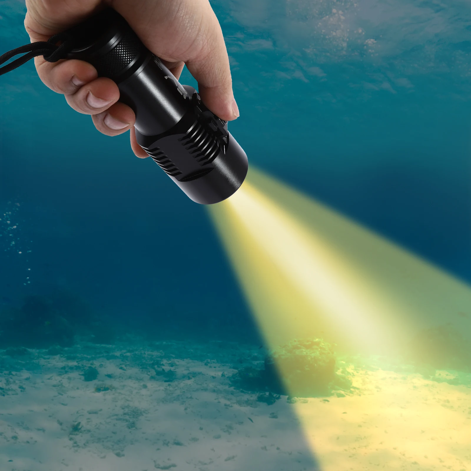 Водонепроницаемый фонарь для д – обзор и цена Underwater Flashlight