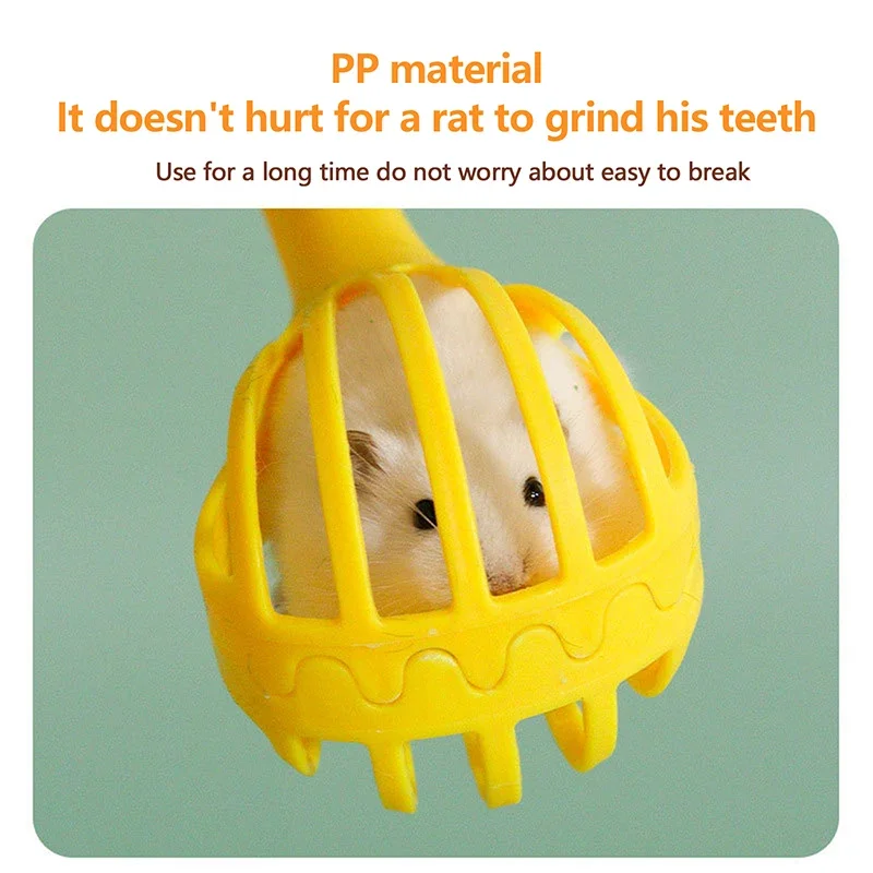 Hamster-Clip, Rattenfalle, kleine Tiere, Nest, Reinigung mit Schloss, Handschutz gegen Beißen, kleines Heimtierbedarf, interaktives Spielzeug, L – Detail 6