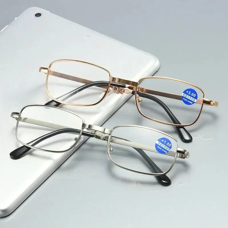 

Portable Folding High-definition Blue Light Blocking Anti-fatigue Reading Glasses The Same Model As on Rednote and TikTok