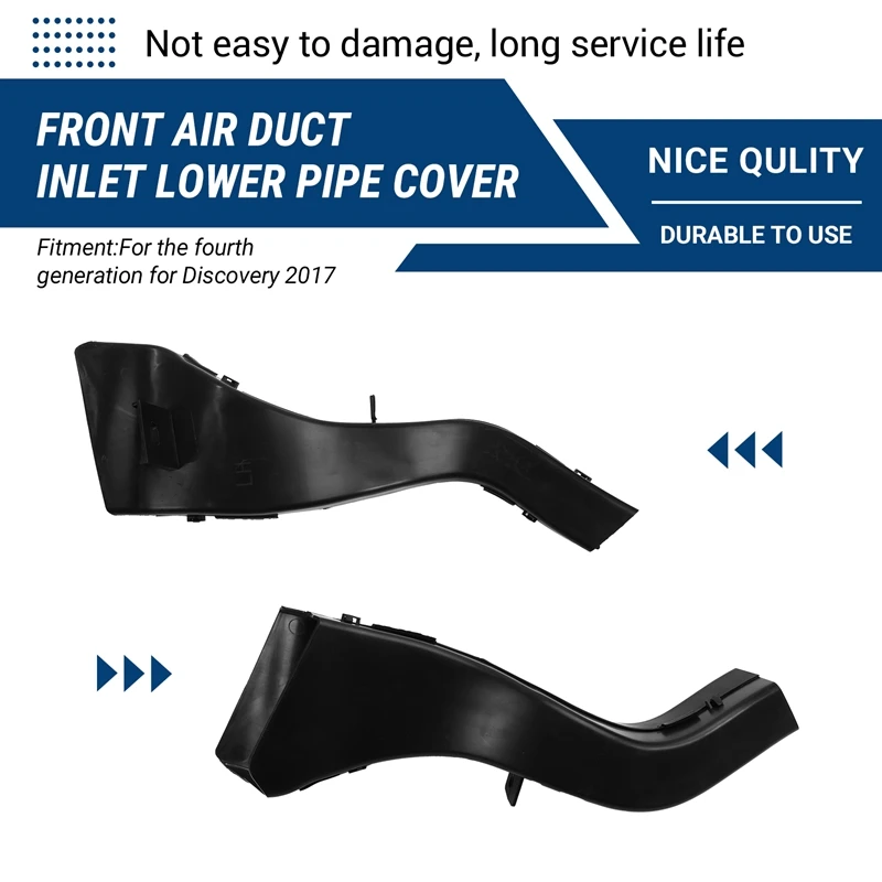 Front Air Duct Intake Lower Pipe Cover For The Fourth Generation For Land Rover Discovery 2017 LR083228 LR083227