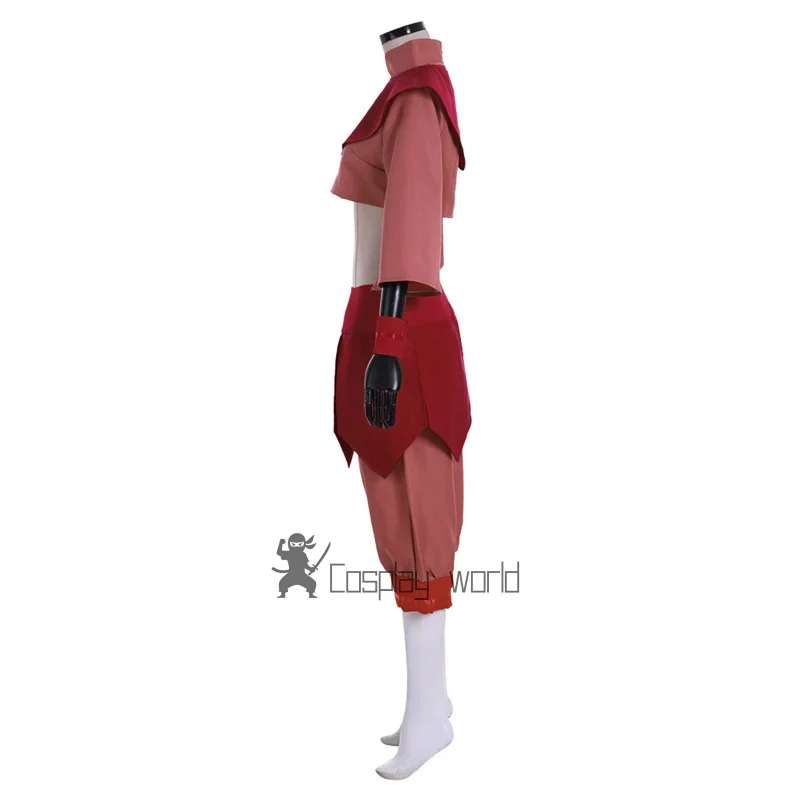 Avatar The Last Airbender Ty Lee Cosplay Costume Women Kungfu  Uniform  Halloween Carnival Full Set Custom Made view 4