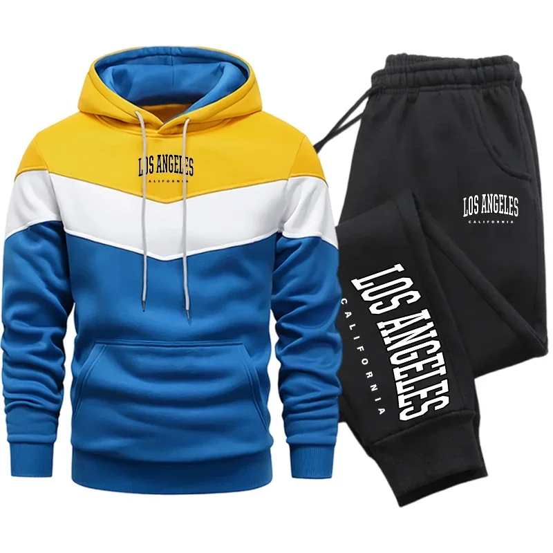 Men's Tracksuit Printing Casual Hoodie Sweatshirts Outdoors Gym Sports Jogging Clothing Autumn Winter Quality Fashion Sportswear