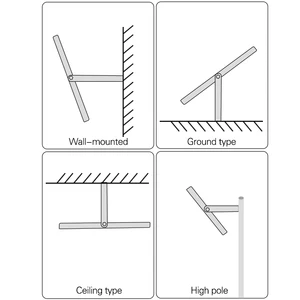 LED LID LIGHT LIGHTLIGHT LIÊN QUAN ĐIỀU KHOẢN ngoài trời 6500K IP66 Tường tường Garage Garage Street 8 Máy chiếu bán hàng chính LED 50W - №8