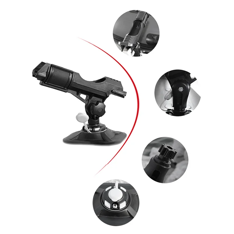 قارب كاياك الصيد رود حامل الملحقات قارب صغير طوف الصيد أداة بولي كلوريد الفينيل لوح تزلج على الماء قضيب حامل إصلاح القطب جبل زاوية XY