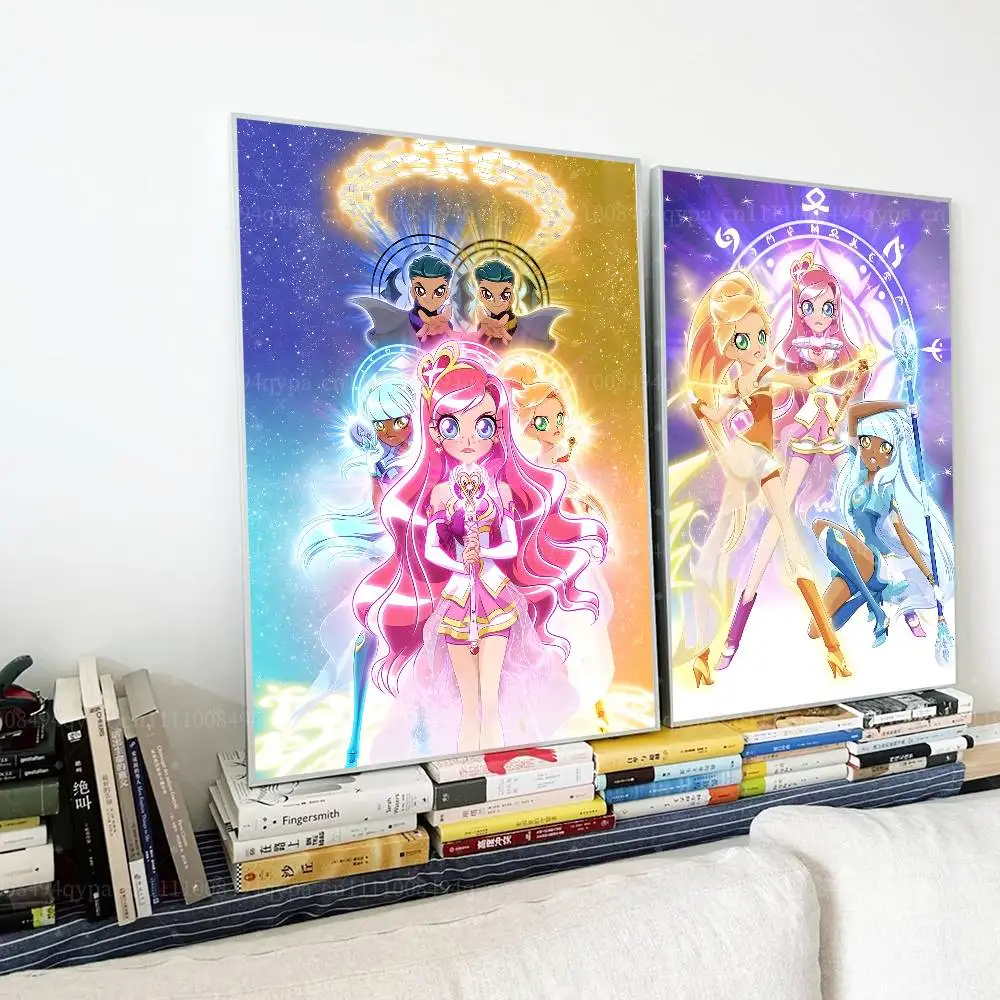 L-Lolirock Iris Cartoon Posters For Boys&Girls Bedroom Decor Wall Canvas Art Print Gift Poster Unframed Collage