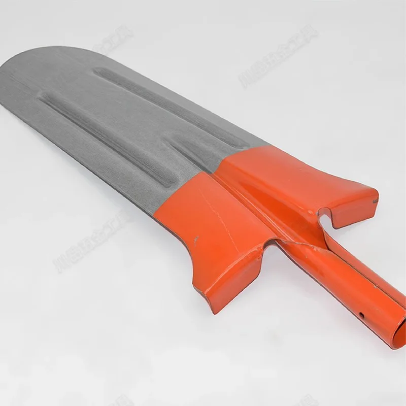 مجرفة مدببة كبيرة جميع الصلب المنغنيز الصلب سميكة جولة رئيس مجرفة لحفر الأشجار حفرة عميقة حديقة أداة مجرفة إزالة الأعشاب الضارة