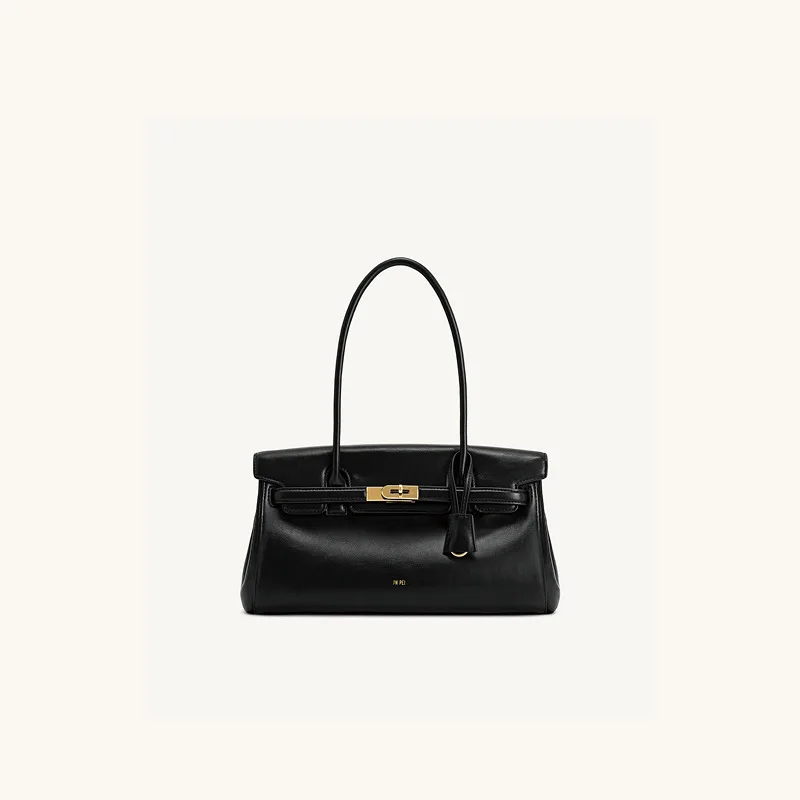 JW PEIBriefcase Lady 2025 New Style Yara Handheld Single Shoulder Underarm Bag Niche Design French Bread Bag