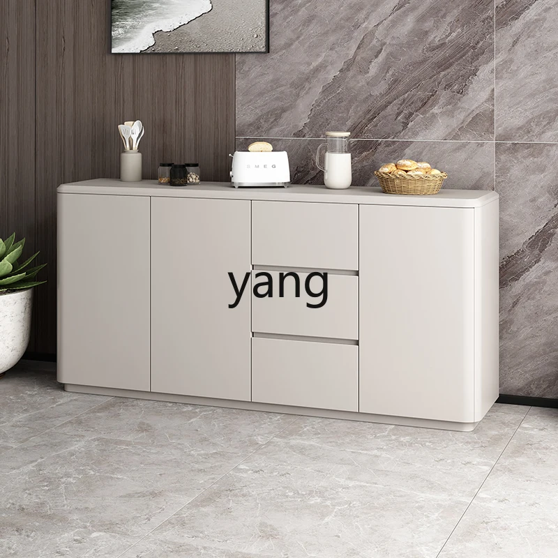 LTT modern simple dining side cabinet integrated against the wall living room tea cabinet household
