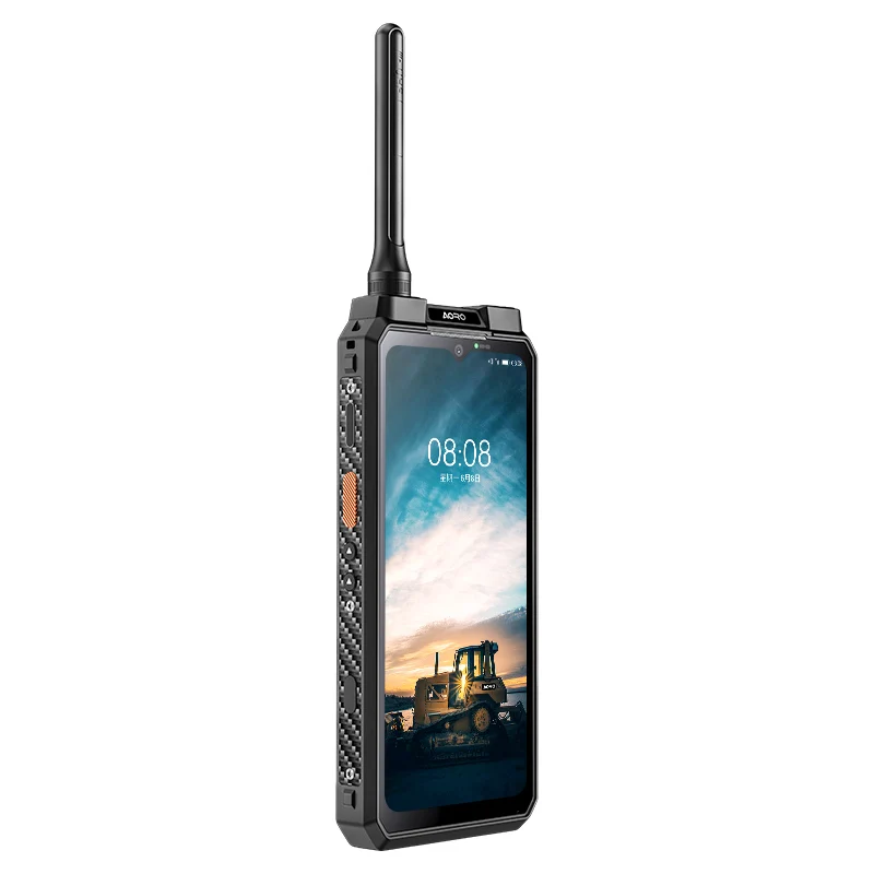 AORO M8 Smartphone 5G POC DMR UHF Handheld Radio IP68 Waterproof Dustproof Shockproof Walkie Talkie Radio Rugged Phone