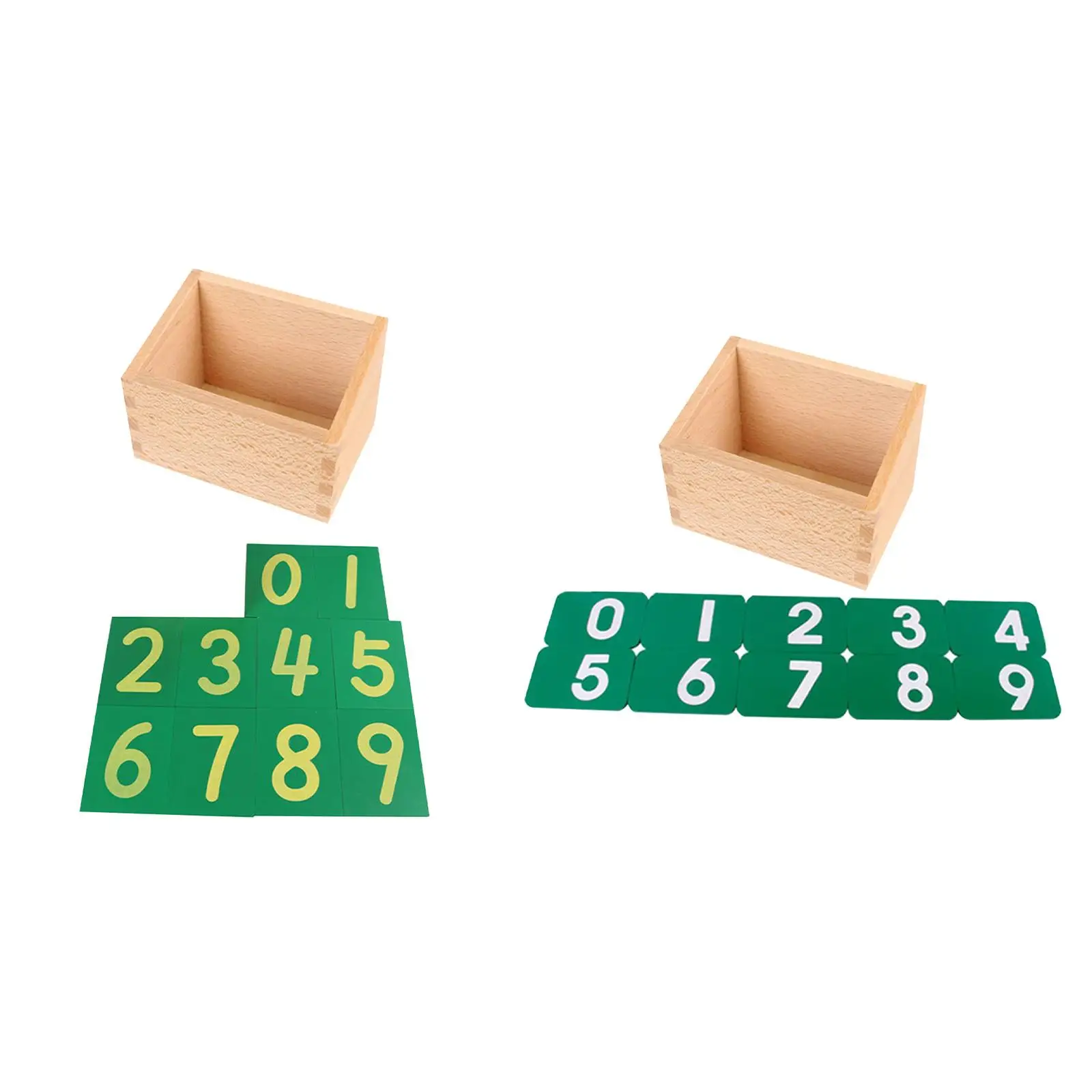 Brinquedo de aprendizagem montessori brinquedo básico matemática aprendizagem segura 0-9 cartões de aprendizagem cartões de número de matemática para 0-2 anos de idade centro de aprendizagem